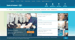 Desktop Screenshot of businessbanking.bankofireland.com